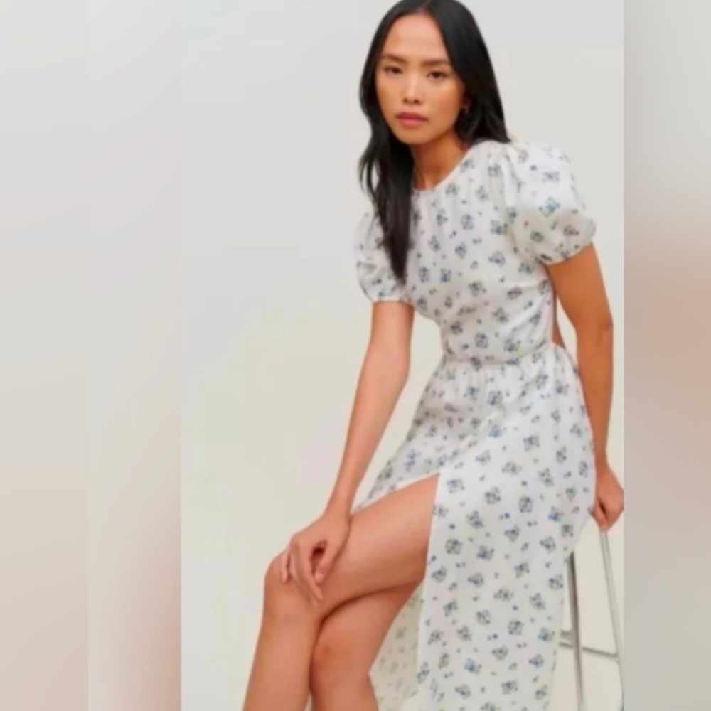 Reformation • Anneliese Linen Dress in Blaire - Picture 1 of 11